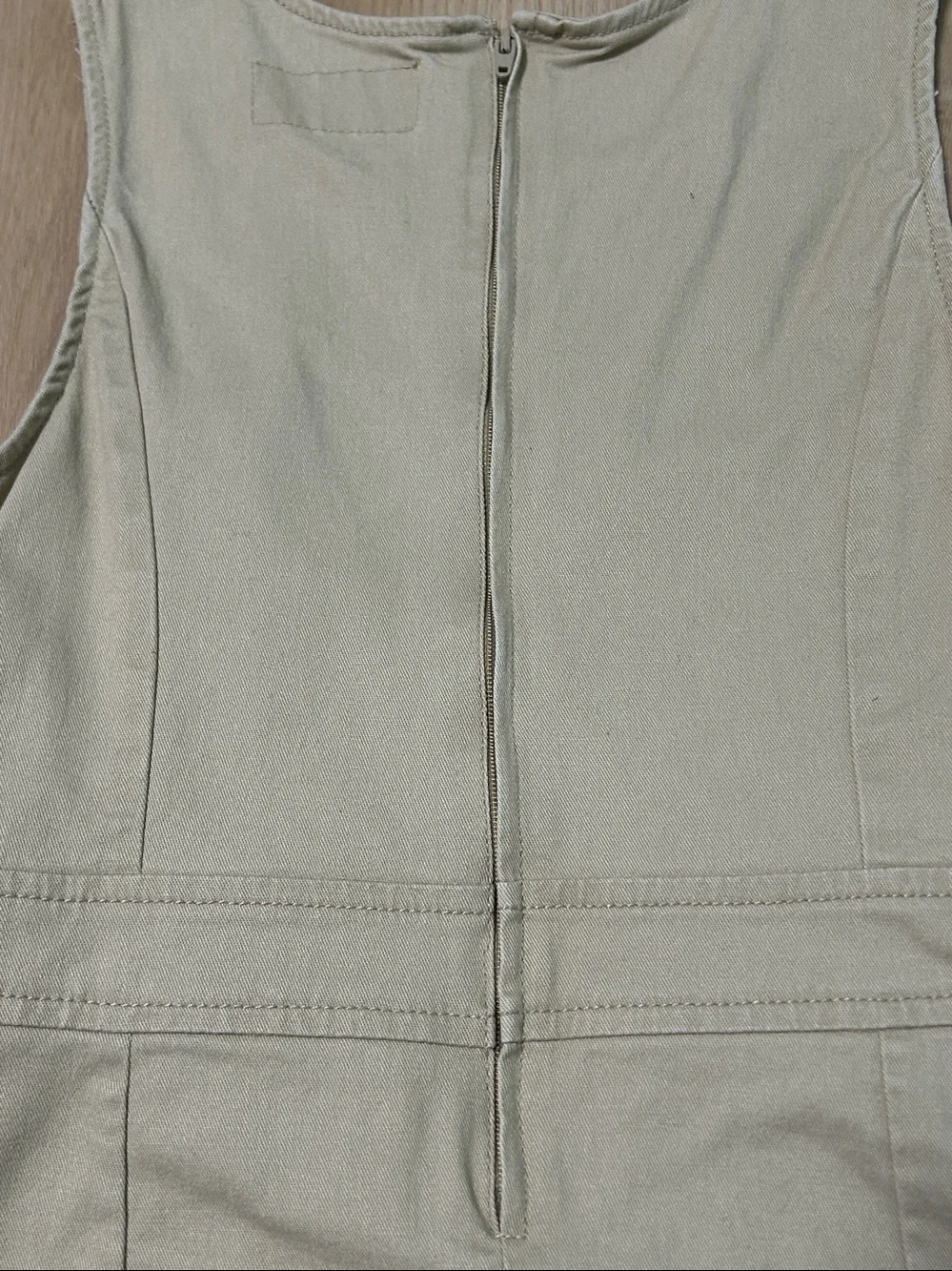 Old Navy Girls Tan Sleeveless A-Line School Dress Uniform -Jumper Size L 10-12